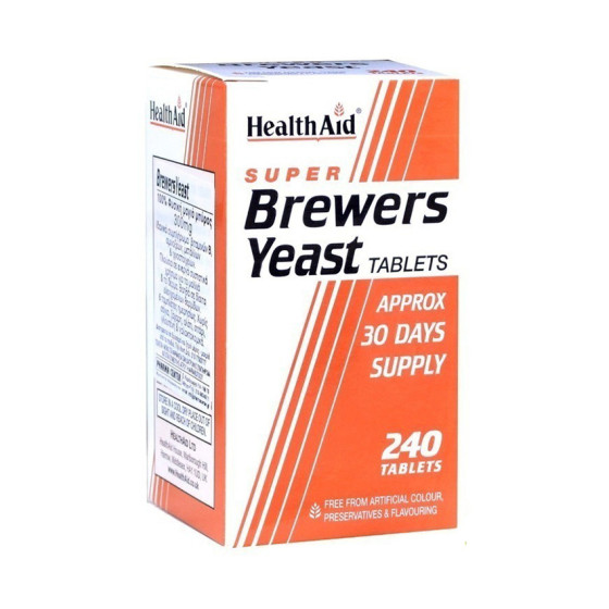 Health Aid Brewers Yeast Μαγιά Μπύρας 240 ταμπλέτες